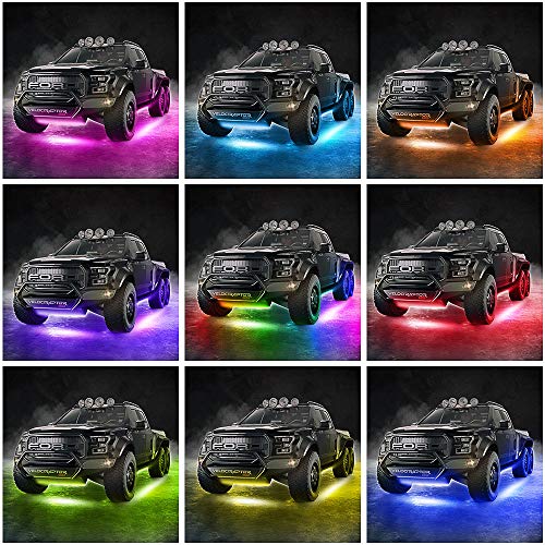 Dream Color Bluetooth LED Underglow Lights, 300 LEDs