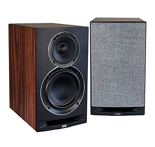 ELAC Uni-Fi Reference Bookshelf Speakers in Oak/Walnut