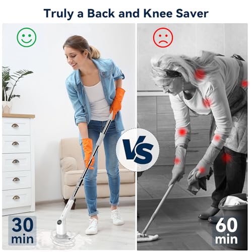 VIP Electric Spin Scrubber: Powerful Cordless Cleaning Tool