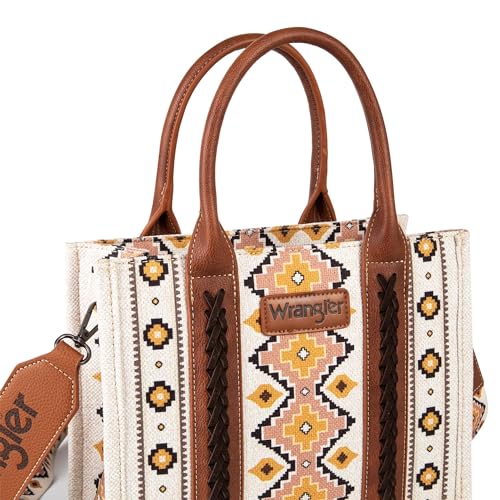 Wrangler Aztec Tote Bag Set with Matching Wallet