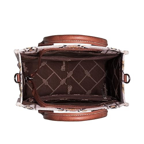 Wrangler Aztec Tote Bag Set with Matching Wallet