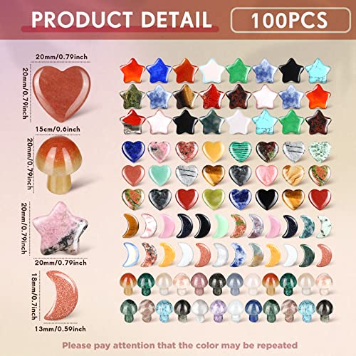 Assorted Crystal Stones for Meditation and Reiki Balancing