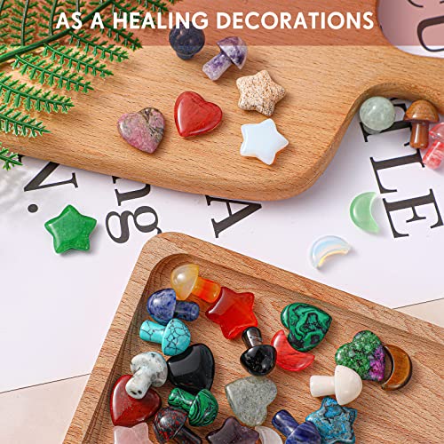 Assorted Crystal Stones for Meditation and Reiki Balancing