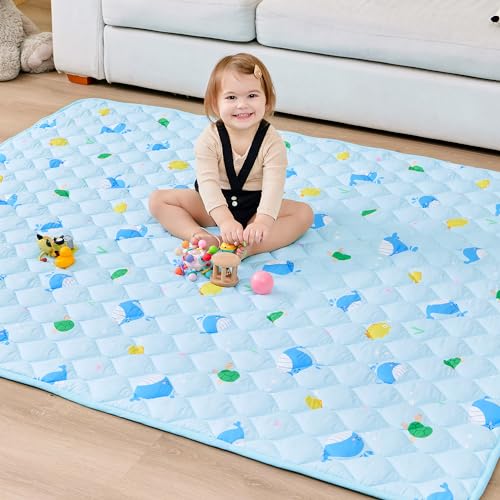 Large Soft Baby Play Mat - Non-Slip, Washable