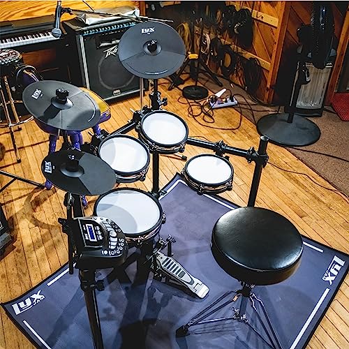 LyxJam Professional Electronic Drum Kit with Mesh Fabric