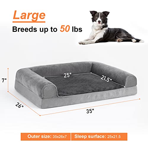Luxury Orthopedic Dog Bed for VIP Large Dogs