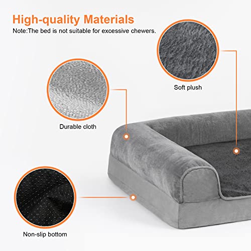 Luxury Orthopedic Dog Bed for VIP Large Dogs