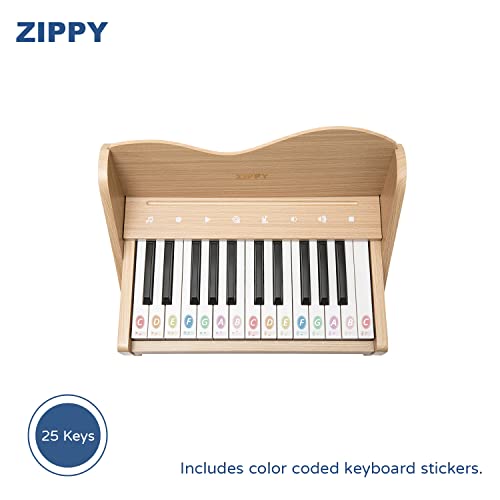 ZIPPY Kids 25-Key Digital Piano Toy for Toddlers