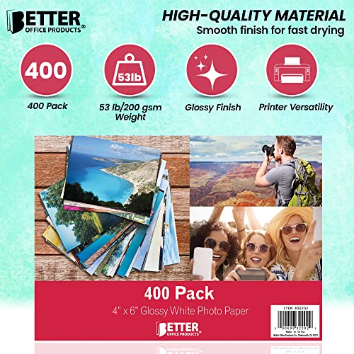 Premium Glossy Photo Paper - 4 x 6 inch