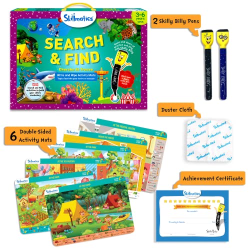 Skillmatics Preschool Learning Activity - Search and Find Game