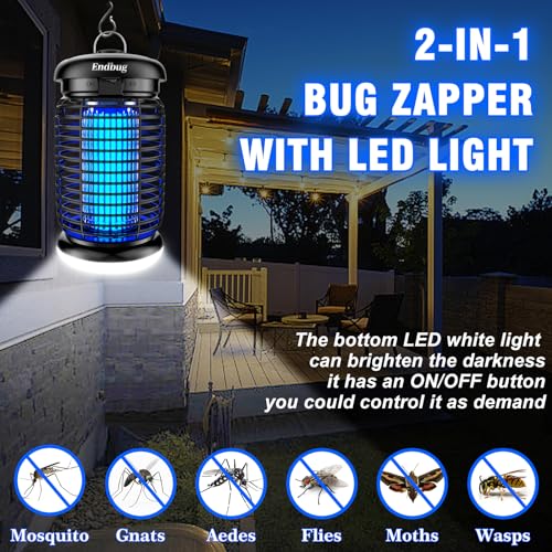 VIP Bug Zapper: Outdoor LED, 4200V, Waterproof, Indoor