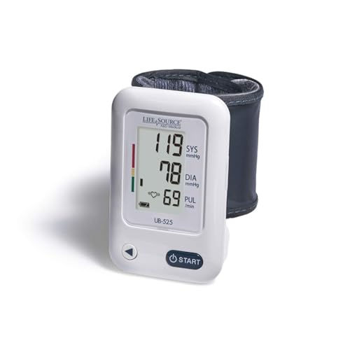 A&D Medical LifeSource Wrist BP Monitor with AFib