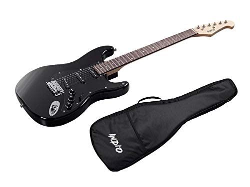 Monoprice Indio Cali Classic Electric Guitar - Black