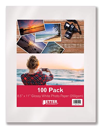 VIP Office Glossy Photo Paper 8.5x11 100 Sheets