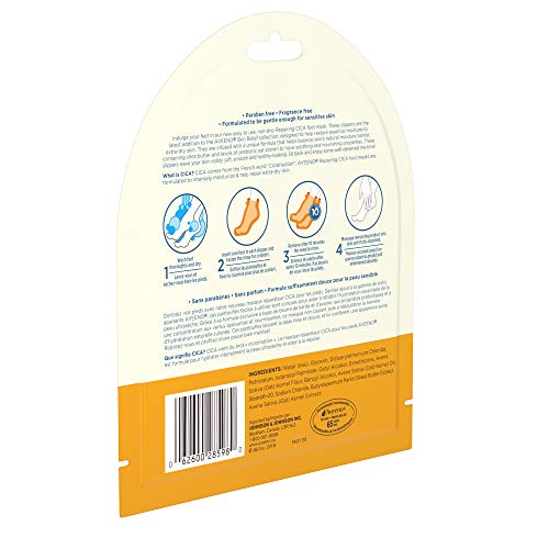 Aveeno CICA Foot Mask with Shea Butter: VIP Shopping