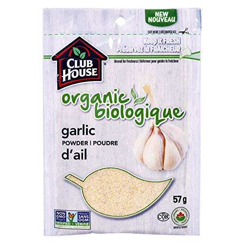Exclusive: Organic Garlic Powder, 57g - Club House