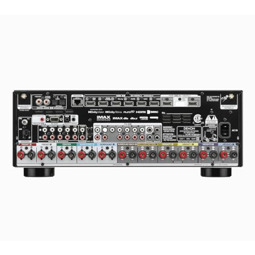 Denon AVR-X3800H 9.4-Ch Receiver - 2022 Model