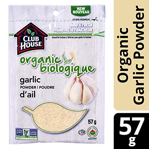 Exclusive: Organic Garlic Powder, 57g - Club House