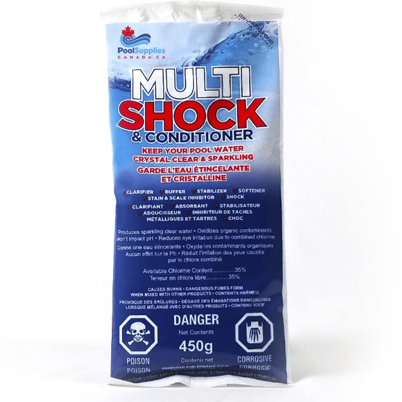 VIP 6 Pack Multi-Shock Pool Supplies (450g)