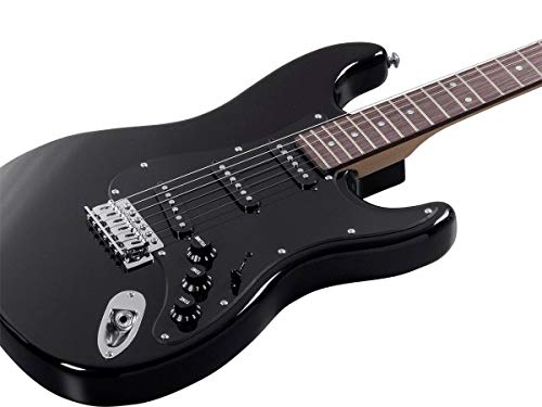 Monoprice Indio Cali Classic Electric Guitar - Black