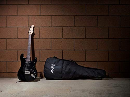 Monoprice Indio Cali Classic Electric Guitar - Black