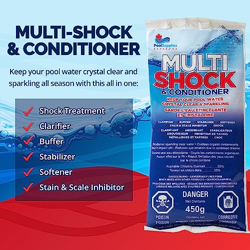 VIP 6 Pack Multi-Shock Pool Supplies (450g)