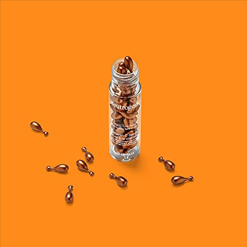 Neutrogena Rapid Tone Repair Vitamin C Serum - Brightens Skin, Fights Aging - 30 Capsules