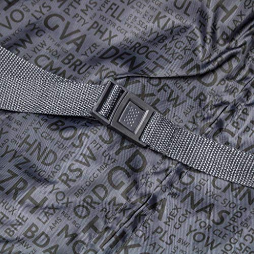 Air Canada Softside Spinner Luggage Set - Grey 20"/24"/28