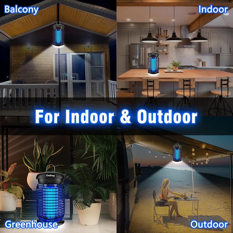 VIP Bug Zapper: Outdoor LED, 4200V, Waterproof, Indoor
