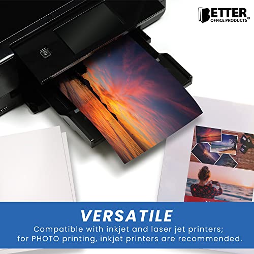 VIP Office Glossy Photo Paper 8.5x11 100 Sheets