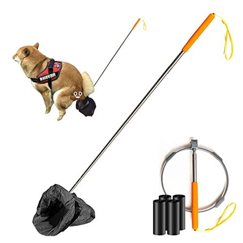 LIULANZ 55in Telescopic Pooper Scooper for Dogs VIP