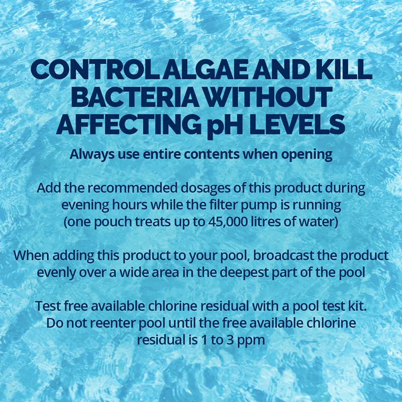 VIP 6 Pack Multi-Shock Pool Supplies (450g)