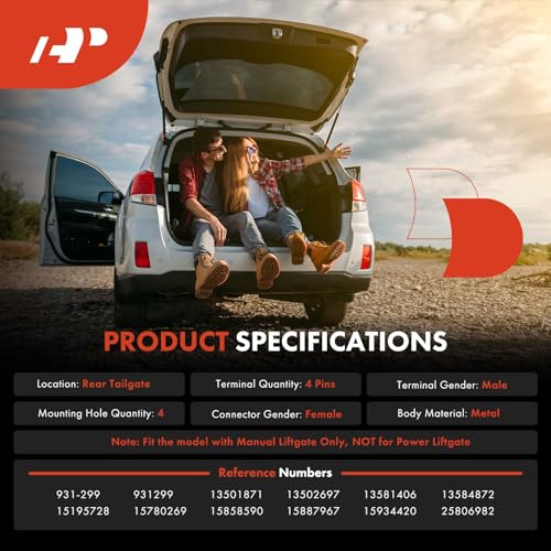 VIP Tailgate Trunk Lock Actuator for Buick, Cadillac