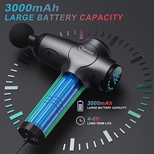 VIP Percussion Massager Gun with Adjustable Speeds & Heads