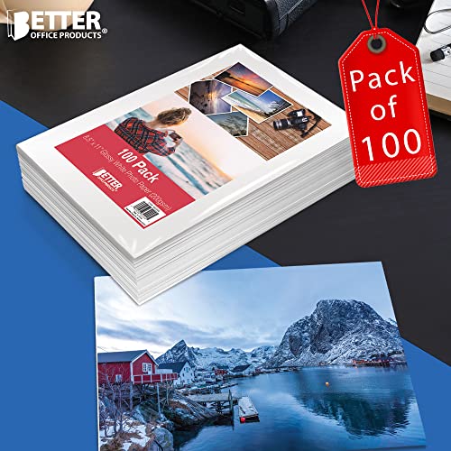 VIP Office Glossy Photo Paper 8.5x11 100 Sheets