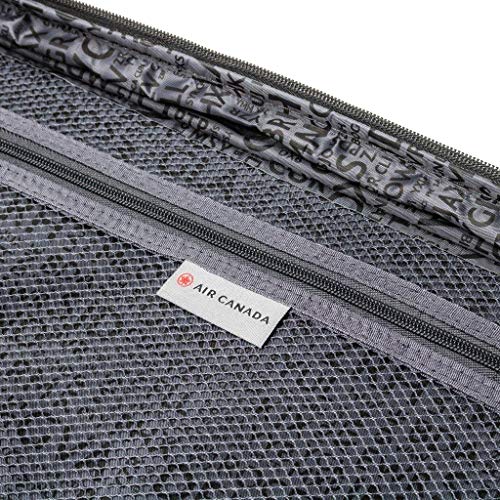 Air Canada Softside Spinner Luggage Set - Grey 20"/24"/28