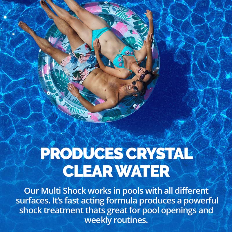 VIP 6 Pack Multi-Shock Pool Supplies (450g)