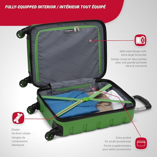 SwissGear Signature Small Carry-On Luggage - Lime Green
