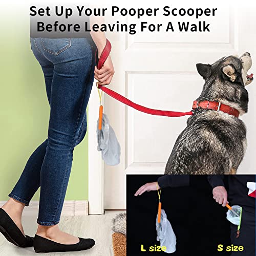 LIULANZ 55in Telescopic Pooper Scooper for Dogs VIP