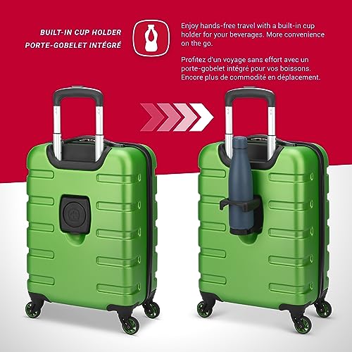 SwissGear Signature Small Carry-On Luggage - Lime Green