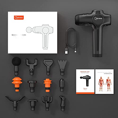 VIP Percussion Massager Gun with Adjustable Speeds & Heads