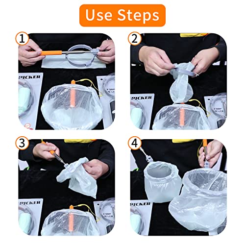 LIULANZ 55in Telescopic Pooper Scooper for Dogs VIP