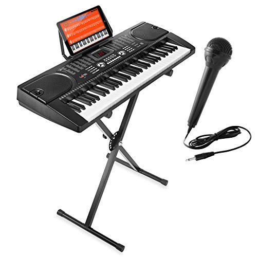 Hamzer 61-Key Digital Music Piano Keyboard Bundle