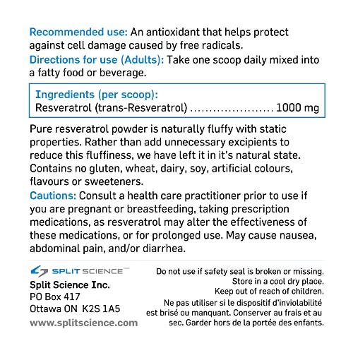 High Dose Resveratrol Powder: Cellular Support & DNA Repair