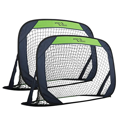 Sport Squad Set of Two 4' x 3' Soccer Goals