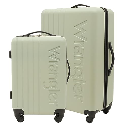 VIP Shopping: Wrangler Hardside Spinner Luggage Set, Pelican