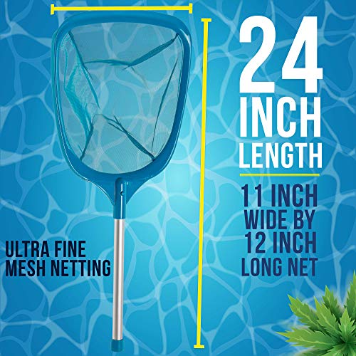 VIP Spa and Pool Skimmer Net with Aluminum Pole