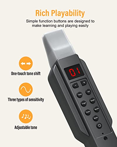 KONIX Digital Wind Instrument, DC02 Pro VIP Bundle