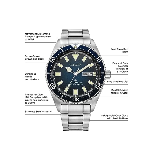 Citizen Men's Promaster Dive Automatic Stainless Steel Watch