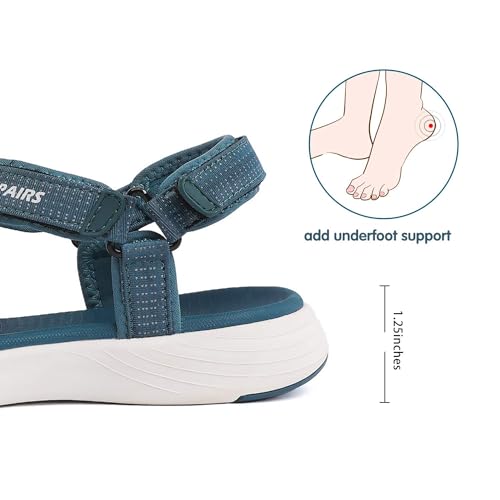 Women's VIP Outdoor Hiking Athletic Sandals, Size 10